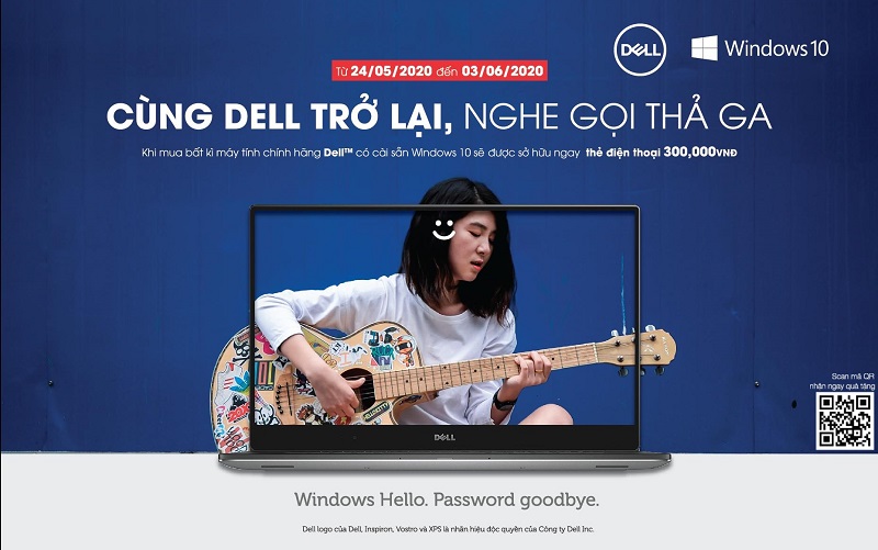 khuyến mãi Laptop Dell 2020