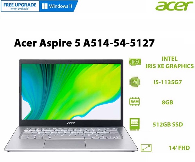 Acer Aspire 5 A514-54-5127 (Bạc)