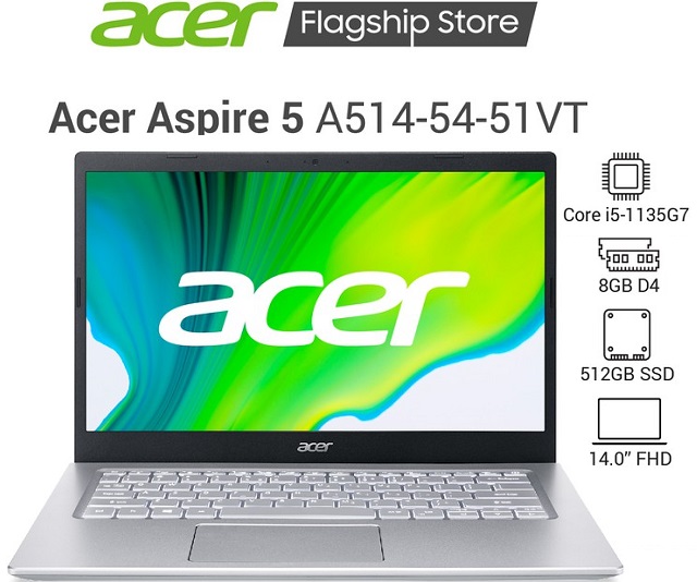 Acer Aspire 5 A514-54-51VT (Bạc)