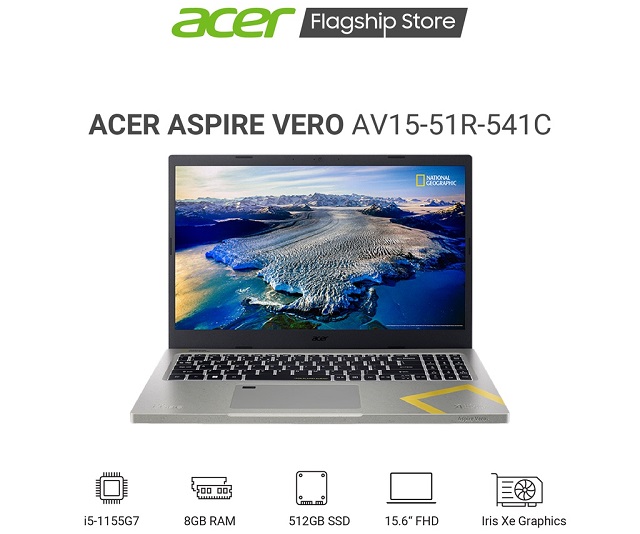 Acer Aspire Vero AV15-51R-541C (Xám)