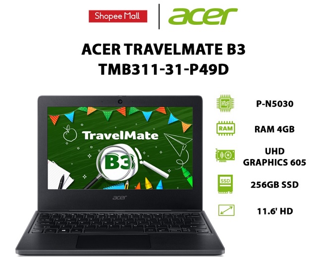 Acer TravelMate B3 TMB311 31 P49D