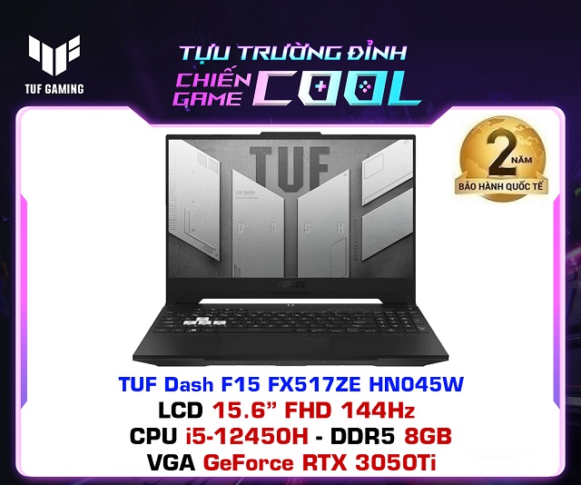 Asus TUF Gaming FX517ZE-HN045W (Đen)