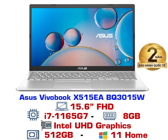 Asus VivoBook 15 X515EA-BQ3015W (Xám)