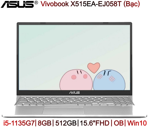 Asus VivoBook 15 X515EA-EJ058T (Bạc)