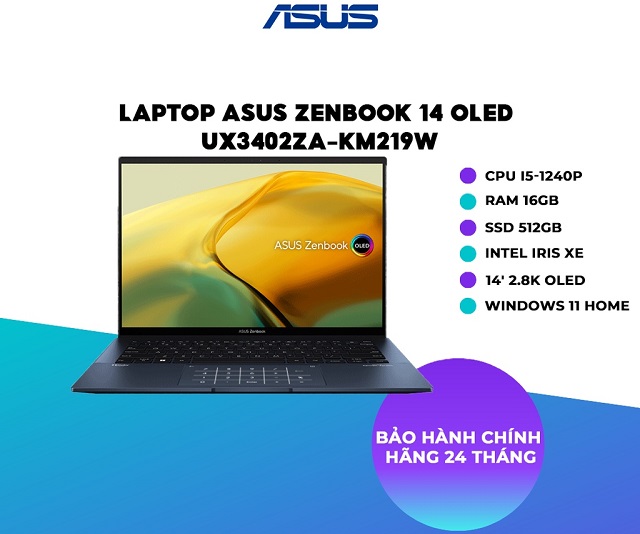 Asus ZenBook 14 OLED UX3402ZA-KM219W (Ponder Blue)