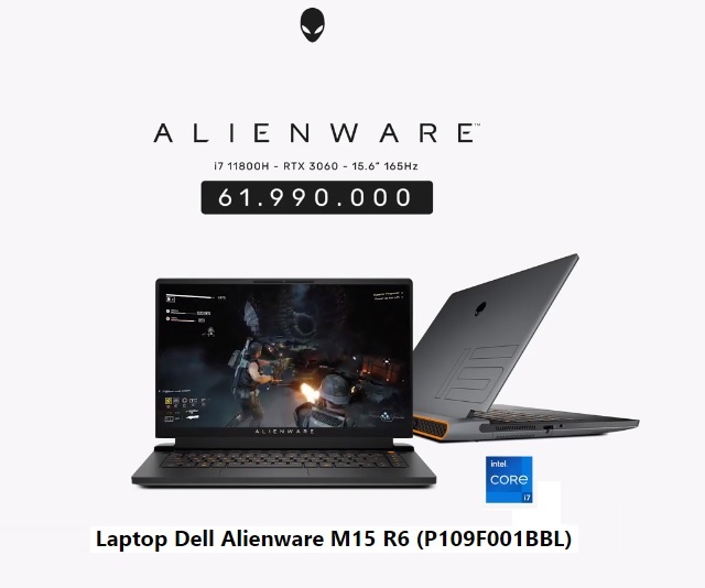 Dell Gaming Alienware M15 R6 i7 (P109F001BBL)