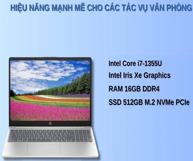 HP 15-fd0083TU 8D736PA (i7-1355U/16GB/512GB/Win11/Silver)