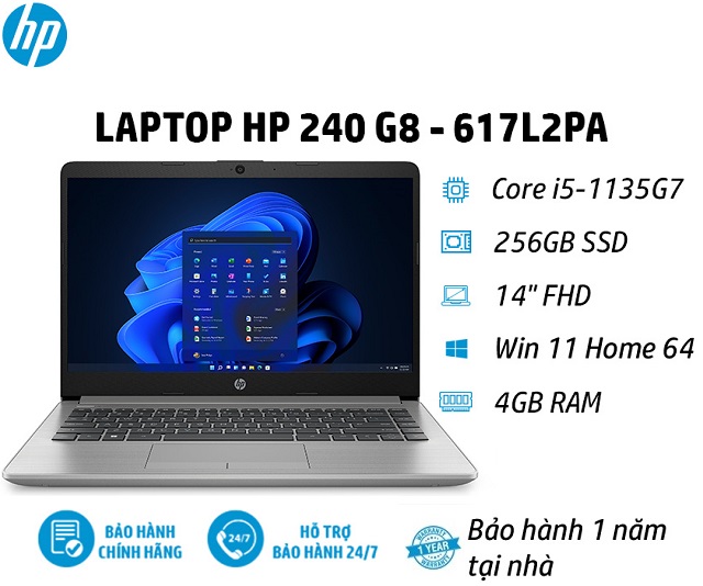 HP 240 G8 i5 (617L2PA) (Bạc)