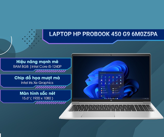 HP ProBook 450 G9 6M0Z5PA (Bạc)