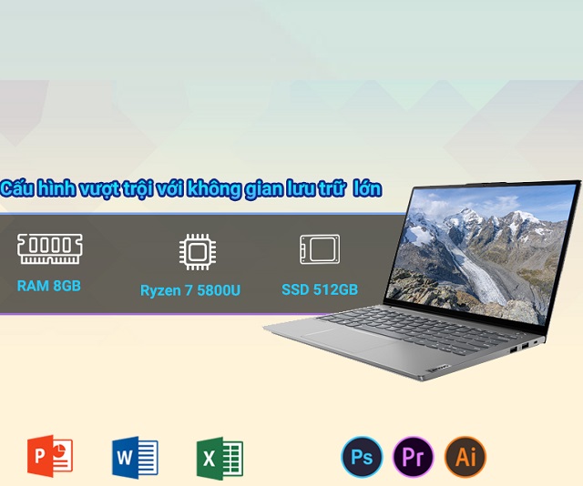 Lenovo ThinkBook 13s G3 ACN 20YA0039VN (R7-5800U/8GB/512GB)