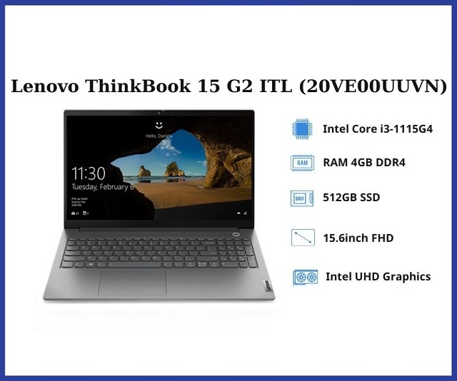 Lenovo ThinkBook 15 G2 ITL (20VE00UUVN) (Xám)