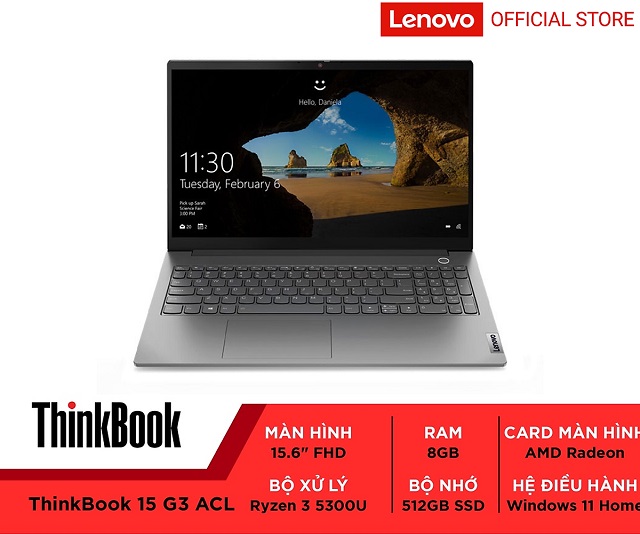 Lenovo ThinkBook 15 G3 ACL 21A400CHVN (Xám)